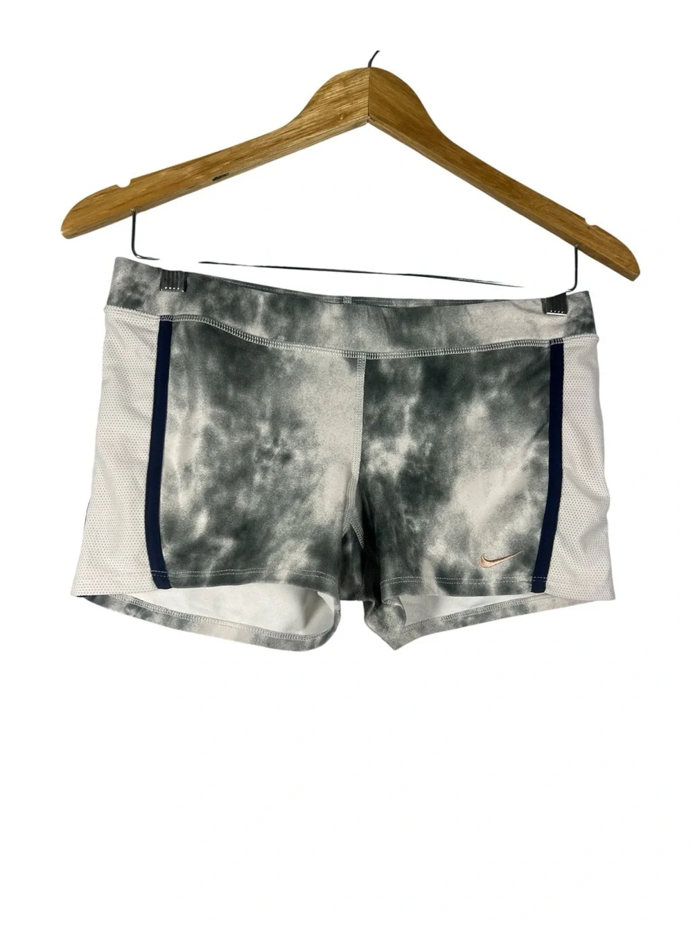 Nike Dri Fit Tie Dye Spandex Shorts Y2K Style Small